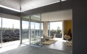 Aluminium doors