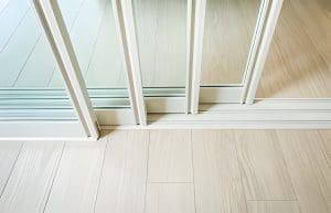 Four way sliding door