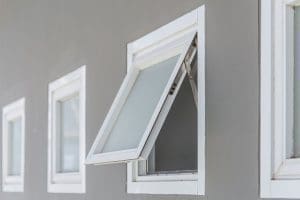 Top hung window