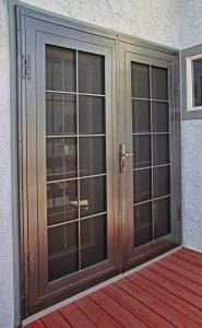 aluminium door