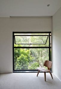 Aluminium energy efficient window