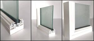 partitioning aluminium frame