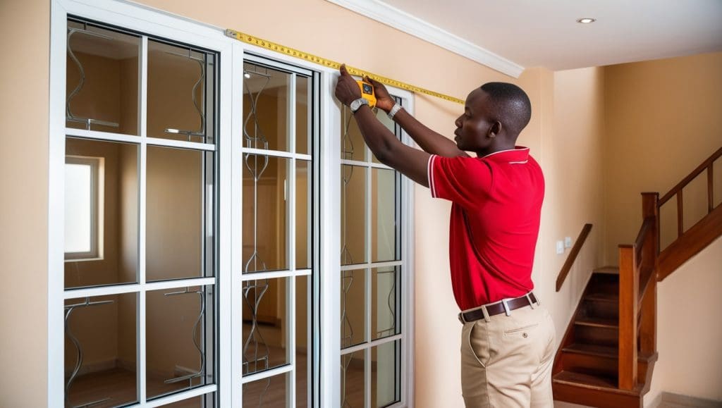 measuring aluminium windows